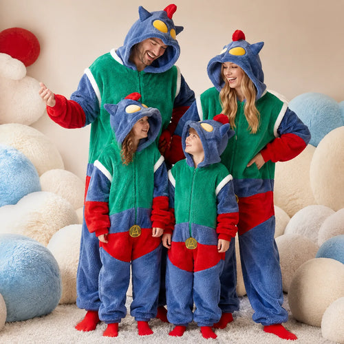 Pyjama polaire famille assortie