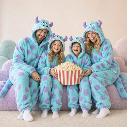 Pyjama polaire en famille assortie