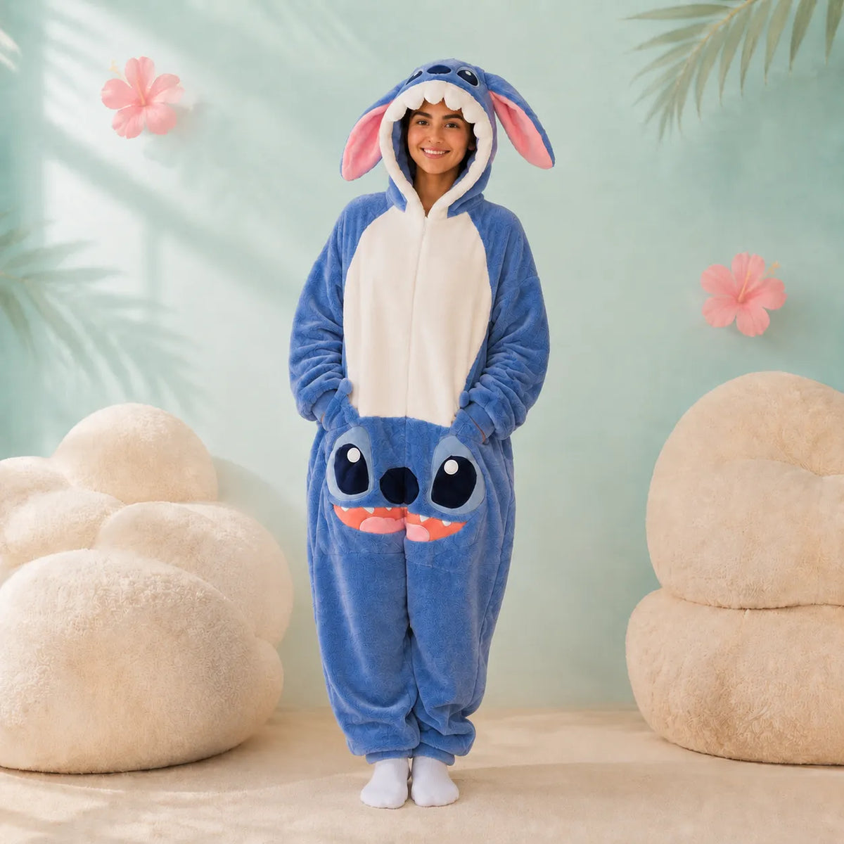 pyjama plaid ohana aloha