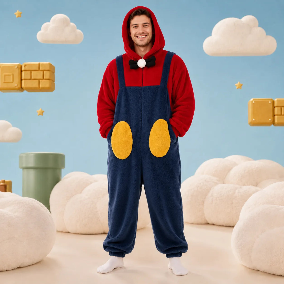 Pyjama plaid Mario