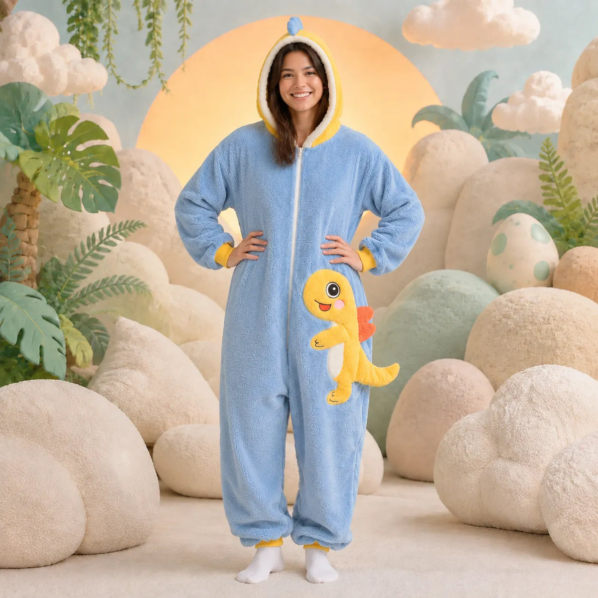 Pyjama plaid Dino